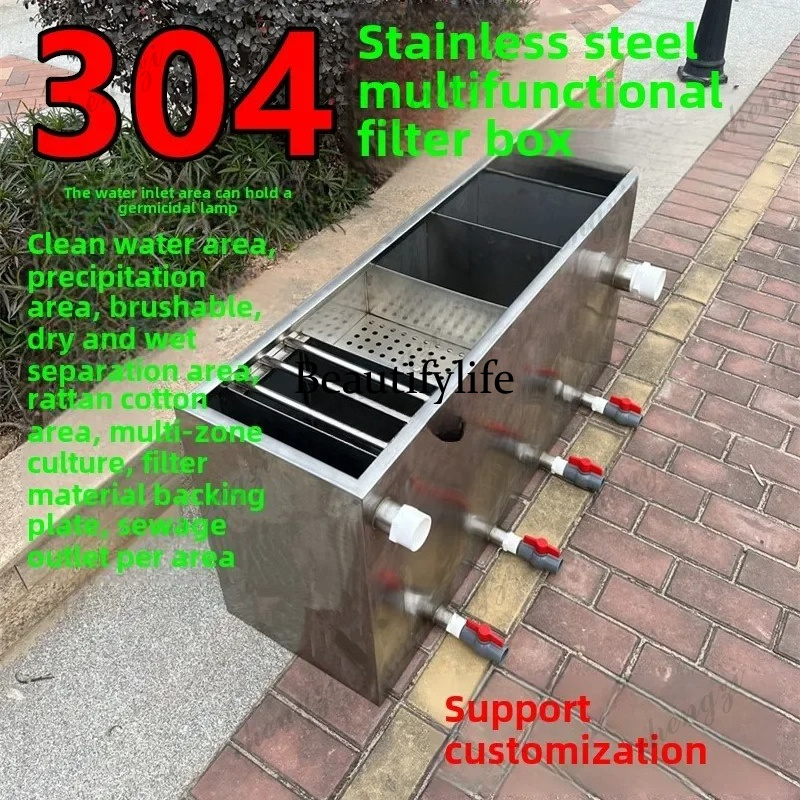 A81  stainless steel multifunc - Fish Tank Filter recension och pris