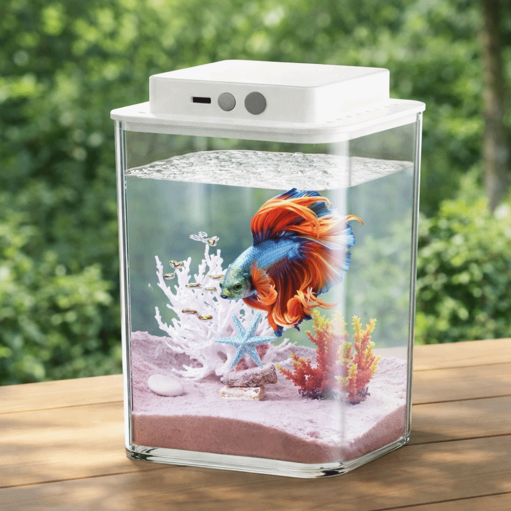 Transparent Betta Fish Tank In - Aquarium Fish Betta recension och pris