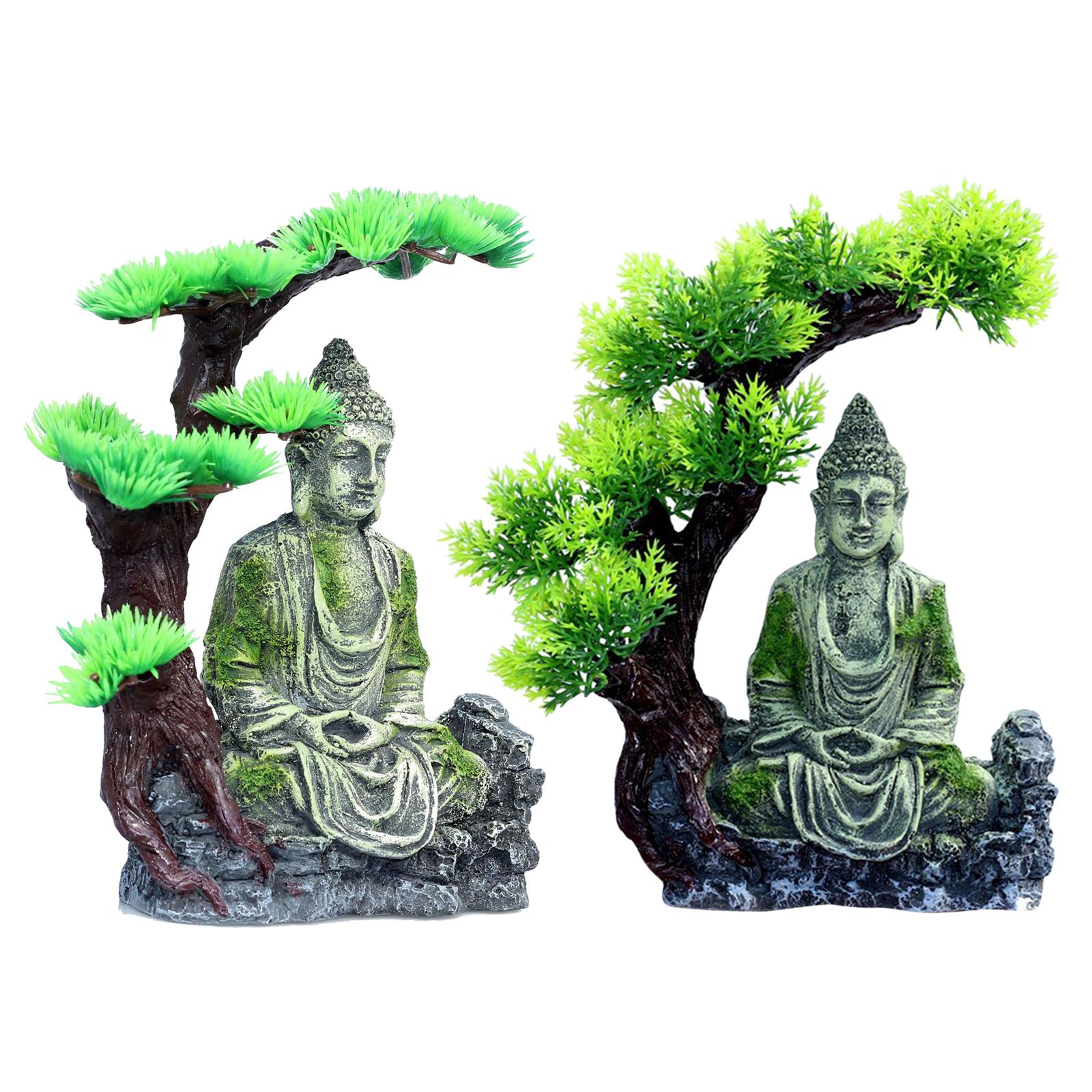 Buddha Statue Aquarium Decorat - Aquarium Fish Betta recension och pris
