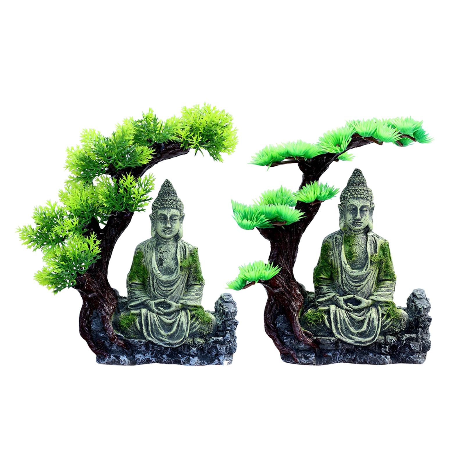 Buddha Statue Aquarium Decorat - Aquarium Fish Betta recension och pris