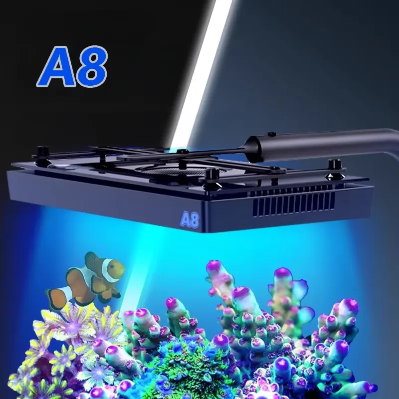 A8SE II Max Blue 240W WiFi App - Aquarium Light recension och pris