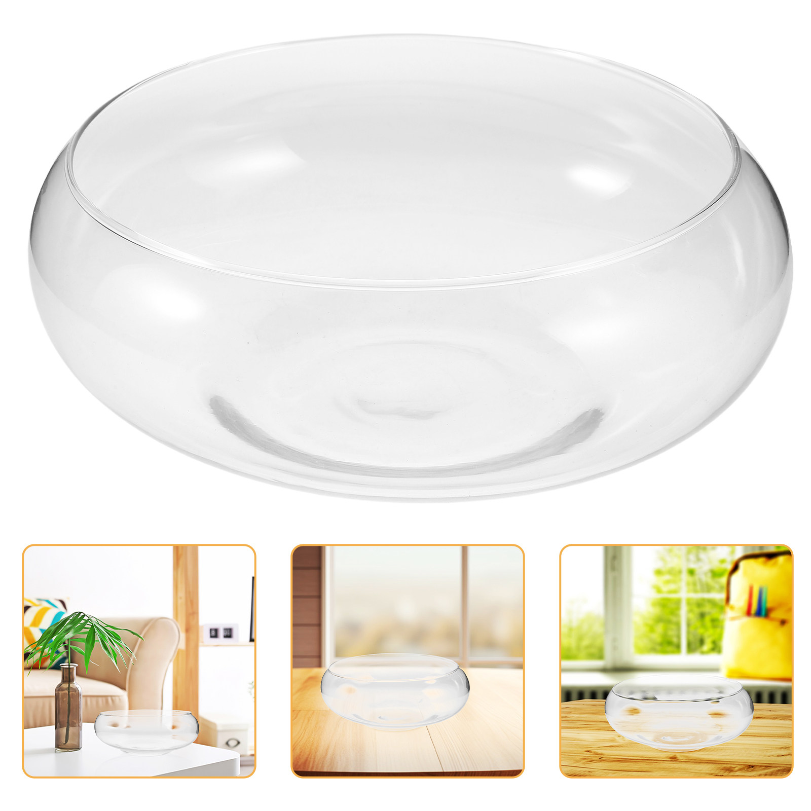 Glass Hydroponic Planter Bowl  - Aquarium Plants recension och pris