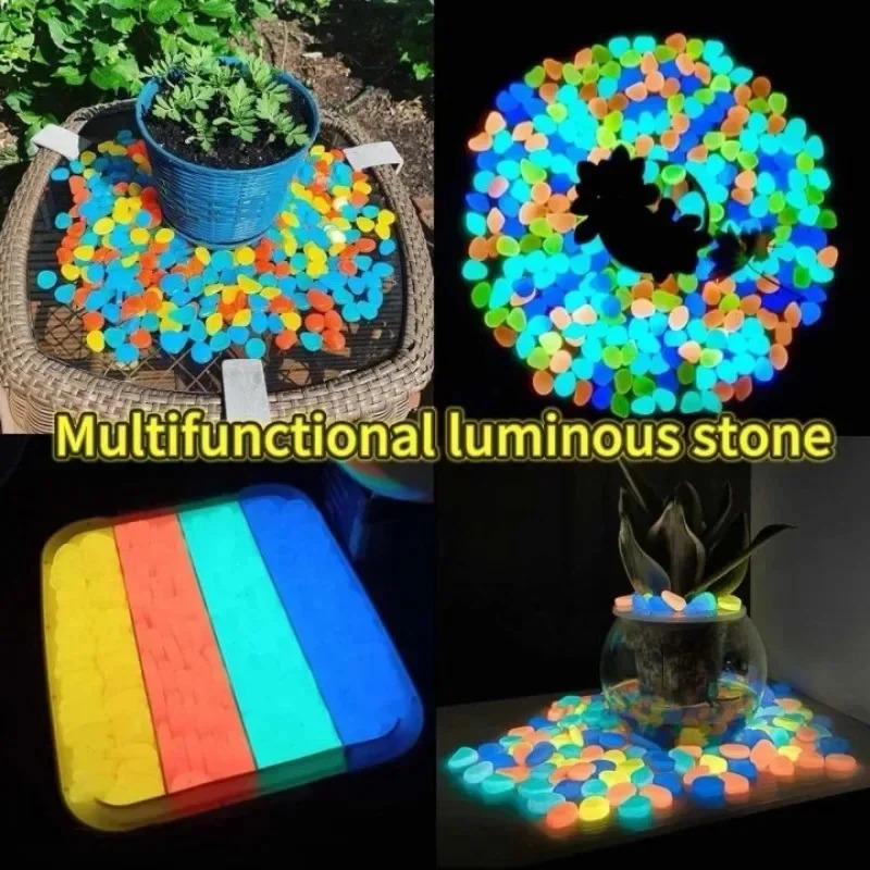100-1000PCS Luminous Stone Gar - Fish Aquarium Home recension och pris
